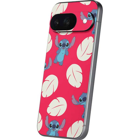 Disney Lilo and Stitch Character Pattern Google Pixel 9 Skin